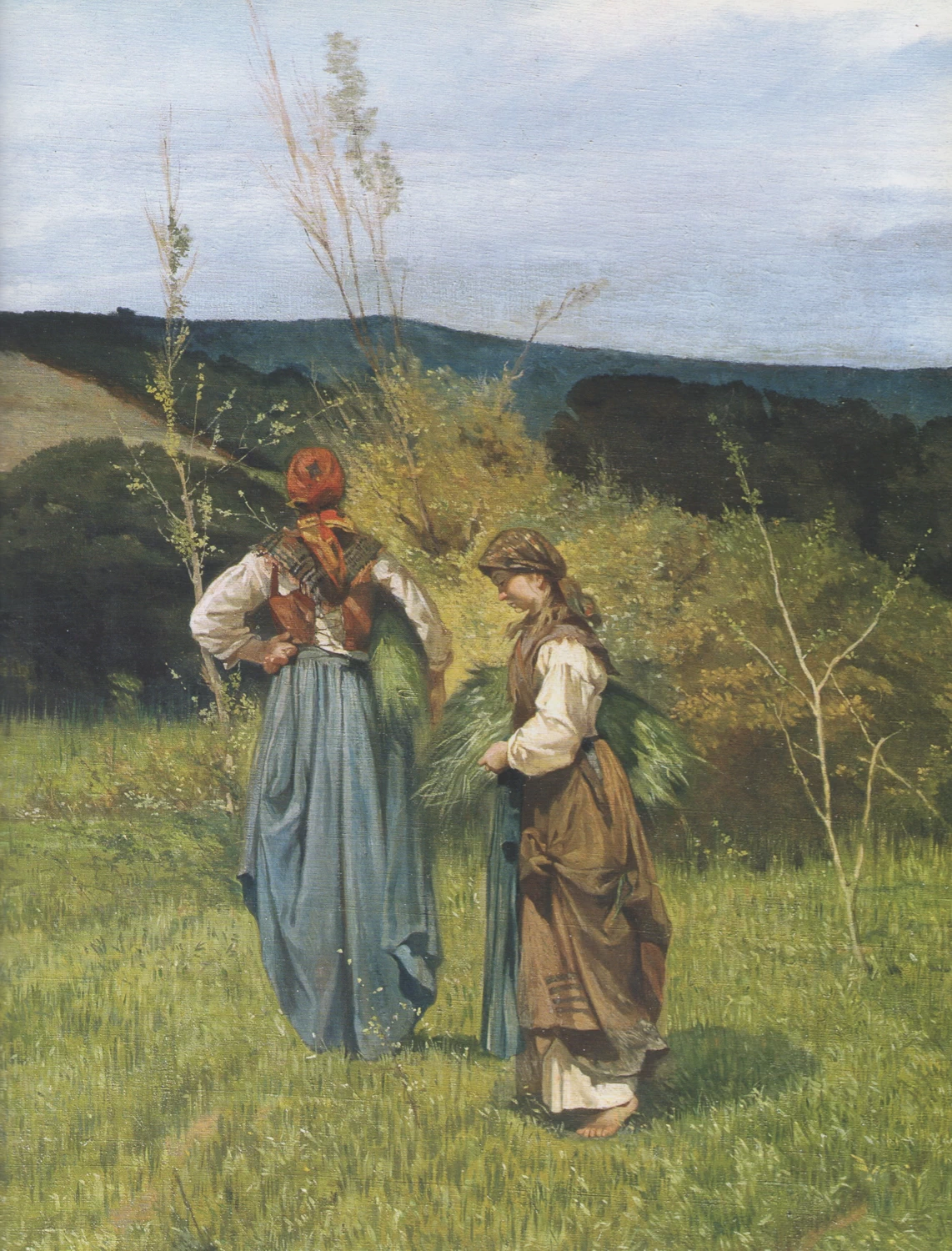 Le macchiaiole - dettaglio